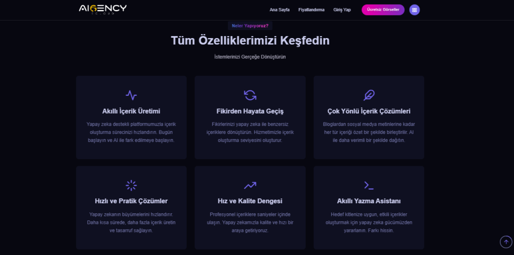 Türk Yapay Zeka Girişimi Aigency