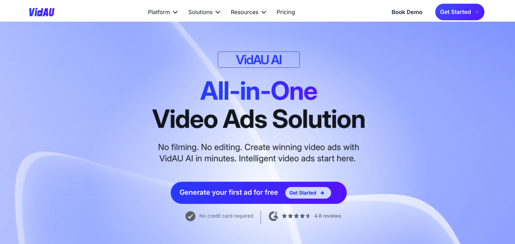 VidAU: Ürün Fotoğraflarını Videoya Dönüştüren Yapay Zeka
