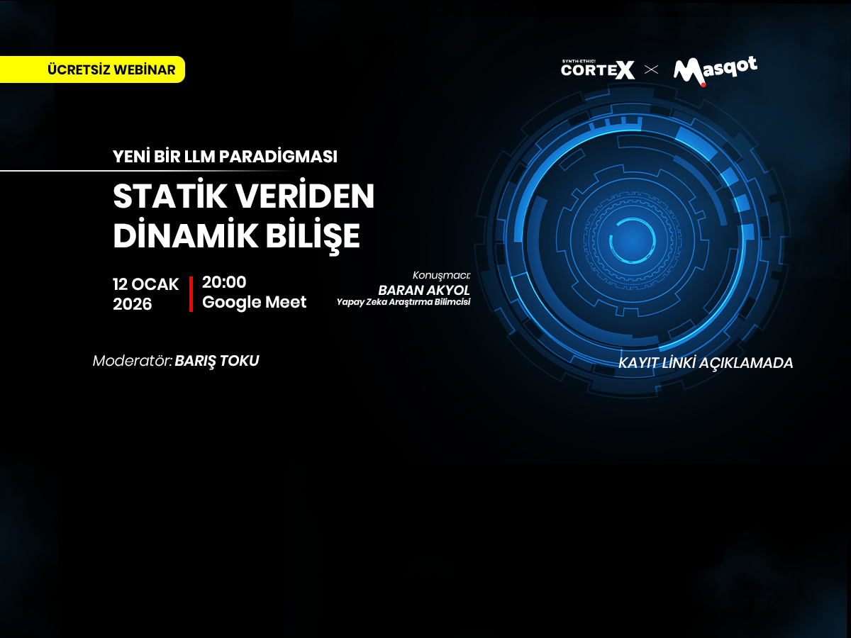 Yeni Bir LLM Paradigması Statik Veriden Dinamik Bilişe