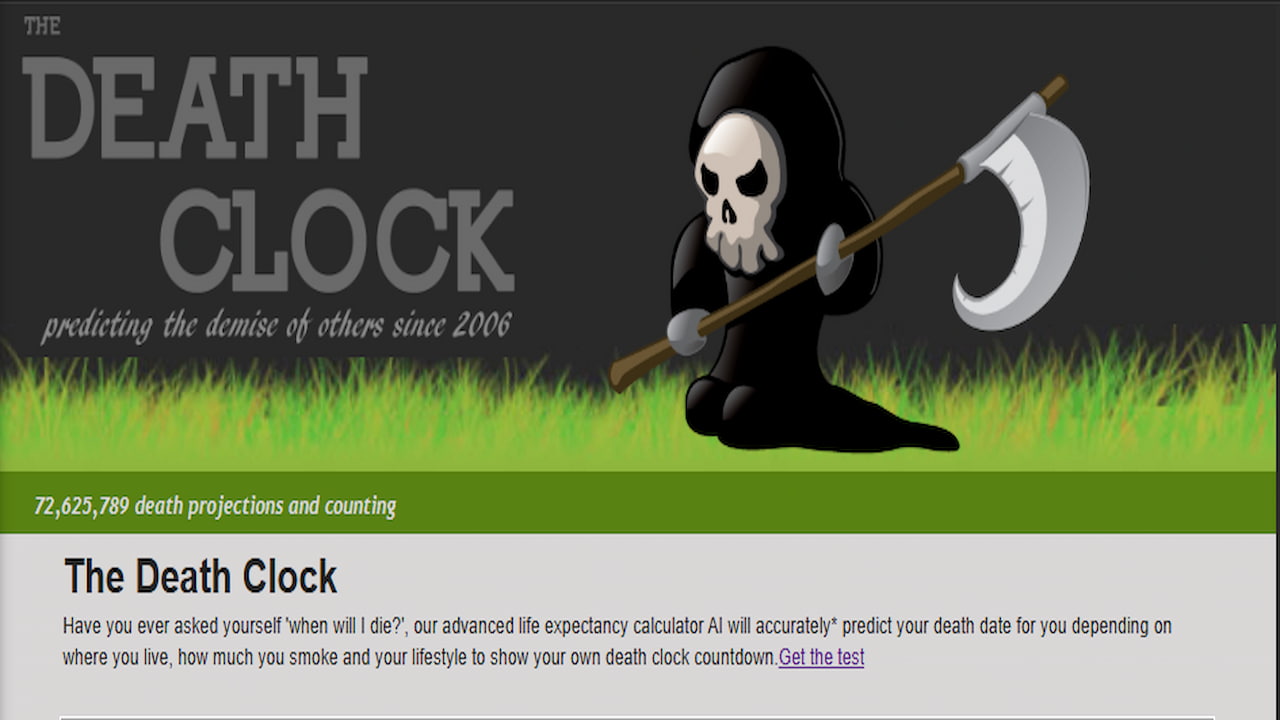 The Death Clock: Ne Zaman Öleceğinizi Öğrenin