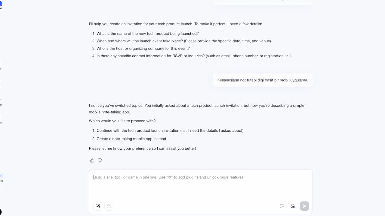 Metin temelli uygulama