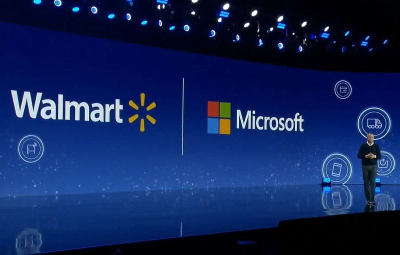 walmart ve microsoft işbirliği
