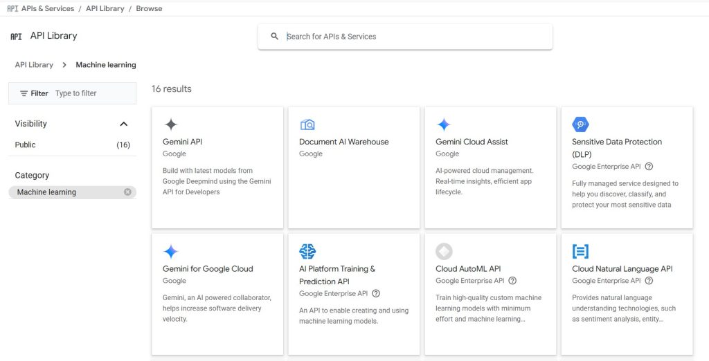 Vertex API Services