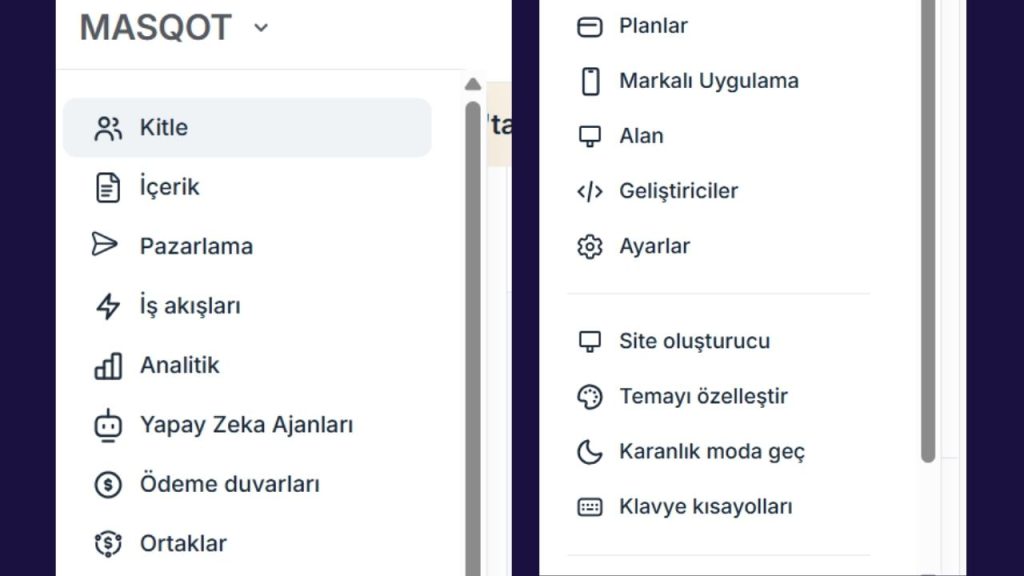 circle website builder 'ın sunduğu şeyler