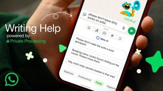 WhatsApp Writing Help ile AI destekli mesaj oluşturma