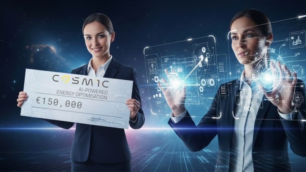 yapay zeka enerji çözümlerine cosmic finansman sunuyor. cosmic açık çağrı