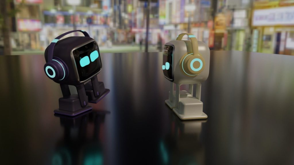 Masaüstü evcil hayvan robotu EMO